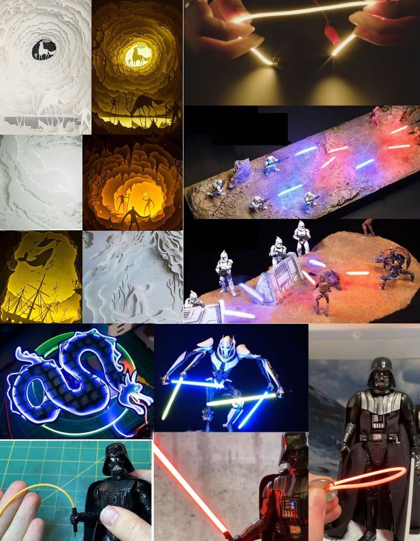 Aplicaciones Led Filamento flexible